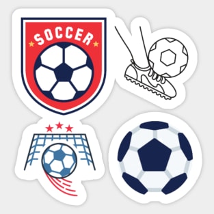 Soccer sticker pack - Soccer Sticker